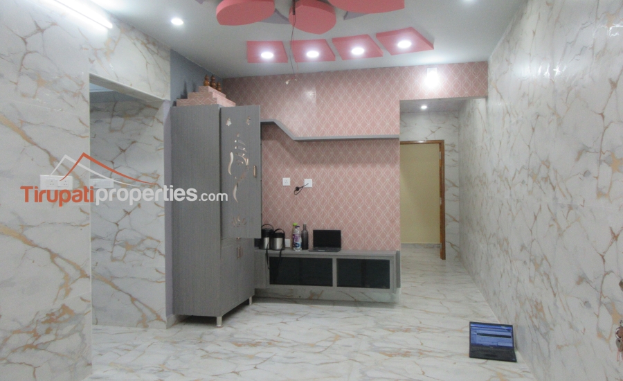 1260 Sft East Facing Ground Floor Double Bedroom New #HouseforRent in Postal Colony, #Tirupati